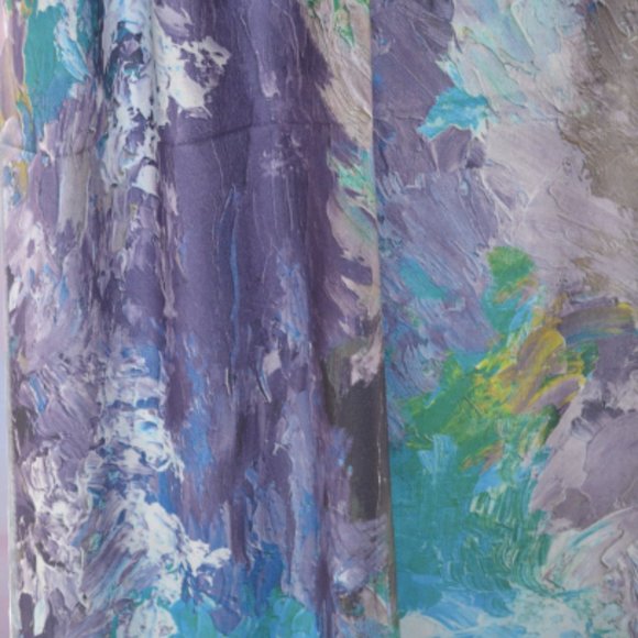 Woman extra long scarf - Picture 5 of 8